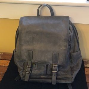 Frye Unisex RARE slate grey backpack